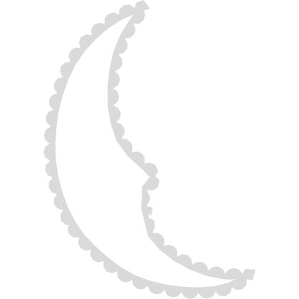 Lunar Companion Ruffles Addon White