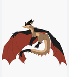 Candy corn the bat dragon
