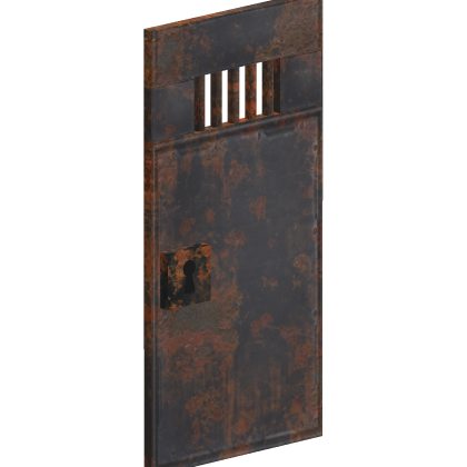 🌹 Jail Door Police Station