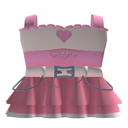 Y2k Heart Babydoll Dress Roblox item