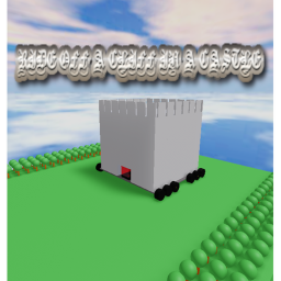 RIDE OFF A CLIFF IN A CASTLE!!!