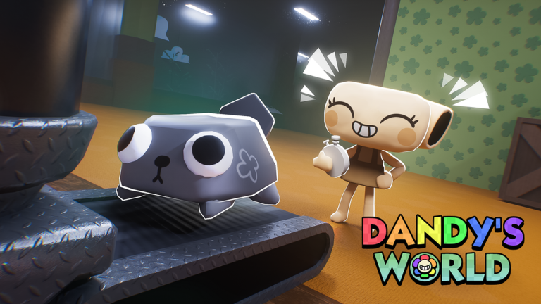 Official Roblox screenshot for Dandy's World used as visual context