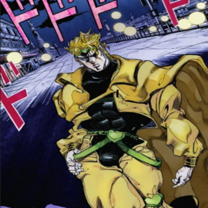 Dio(3) Manga JJBA Roblox decal