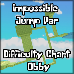 Impossible Jump Per Difficulty Chart Obby icon