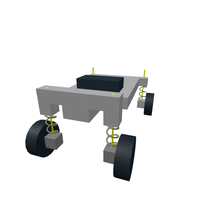 Vehicle Chassis with Suspension