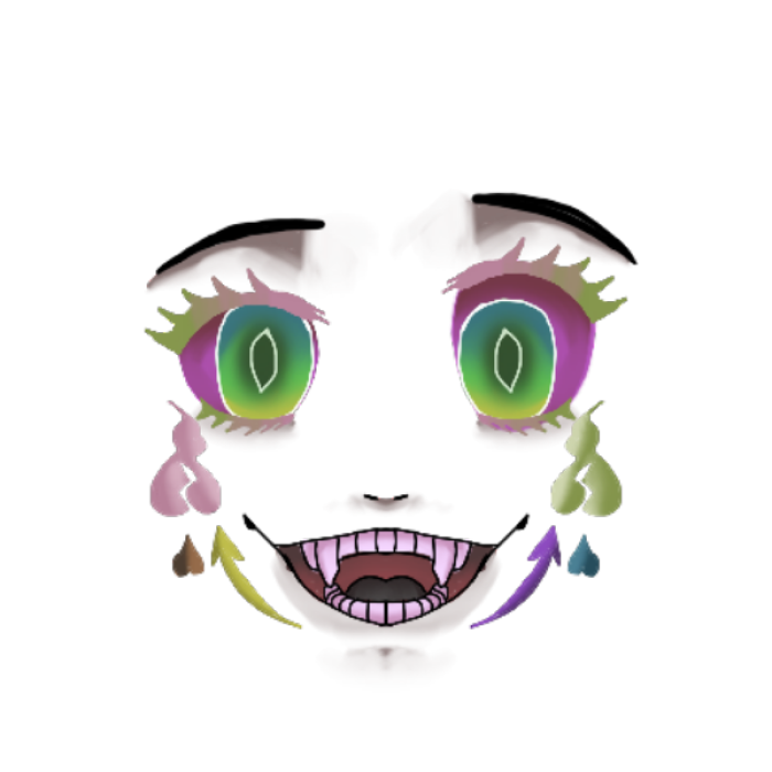 Demon Slayer au/Demon Mitsuri Ver 2 Roblox decal