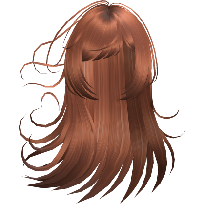 Auburn Long Layered Wispy Windy Hair Roblox item