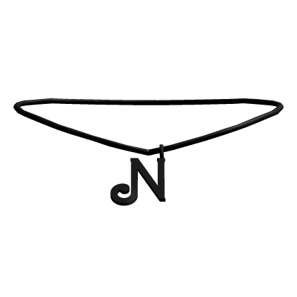 ꒰3.0꒱ BB initial necklace: N