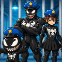 POLICE VENOM FAMILY PRISON RUN! (Obby)