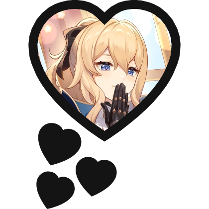 Jean Thinking Hearts Genshin Impact Roblox item
