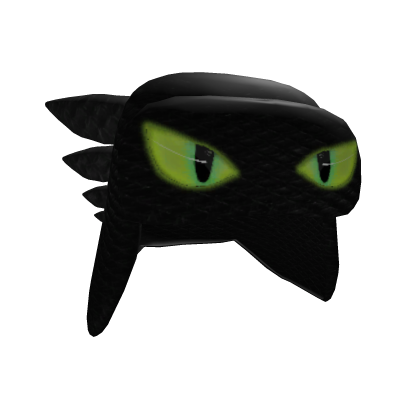 black night fury dragon ushanka