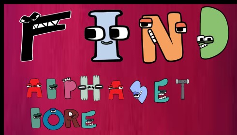 find the Alphabet lore letters