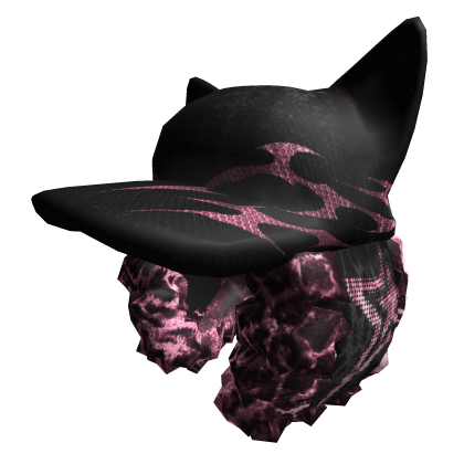Y2K Cat Ear Pink Ushanka Roblox item