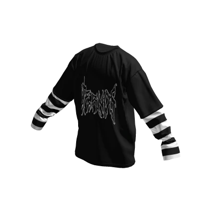Revenge striped long sleeve cheap
