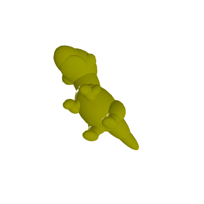  golden T-rex dinosaur simulator