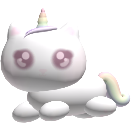 ◟♡ sweet rainbow uni head pet