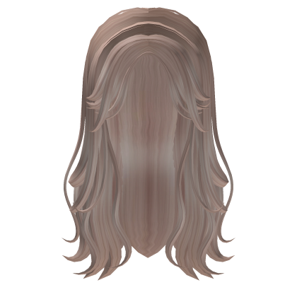 Long Layered Wavy Hair w Curtain Bangs Roblox item
