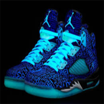 Blue Graffiti Retro Jordans Roblox decal