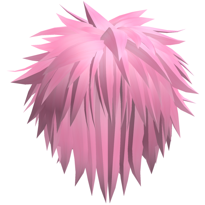 Pink Spiky Messy Scene Emo Hair 29. 
