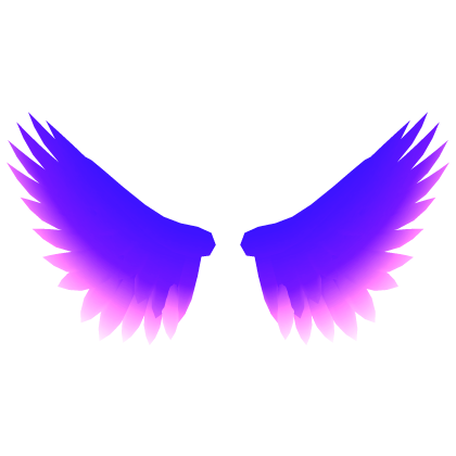 Purple Fire Glowing Wings