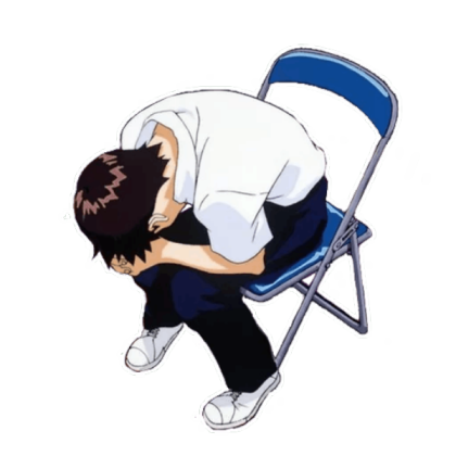 Shinji Chair Meme Roblox decal