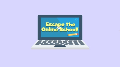 ESCAPE THE ONLINE SCHOOL OBBY!