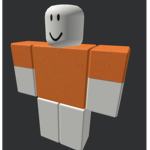 Orange shirt