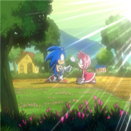 Sonic & Amy Roblox decal