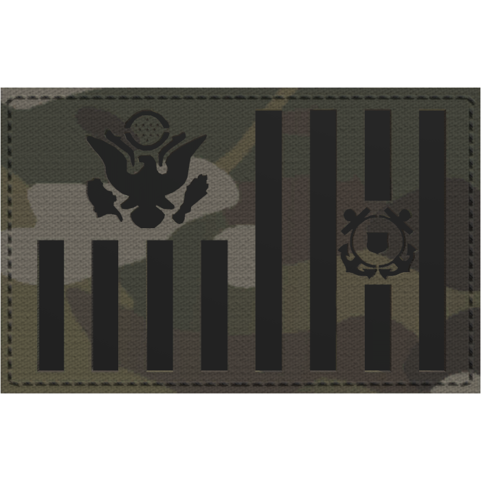 [VEST] US Coast Guard Ensign IR Patch