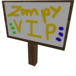 VIP Sign