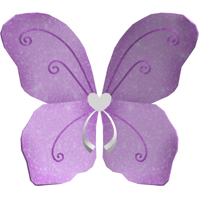 ♡ light purple fairy pixie wings