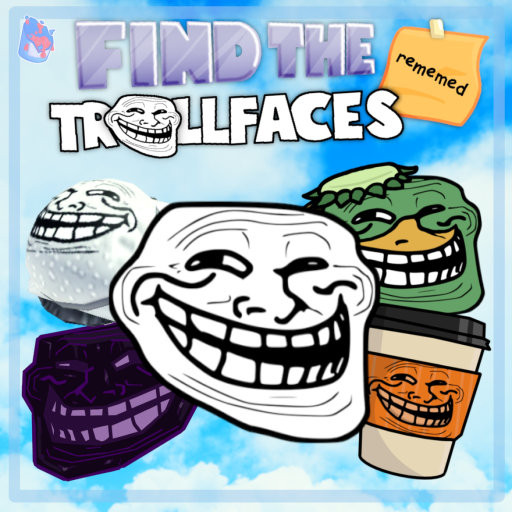 Find the Trollfaces: Rememed (347) official Roblox game thumbnail