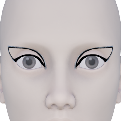 Black Double Wing Eyeliner