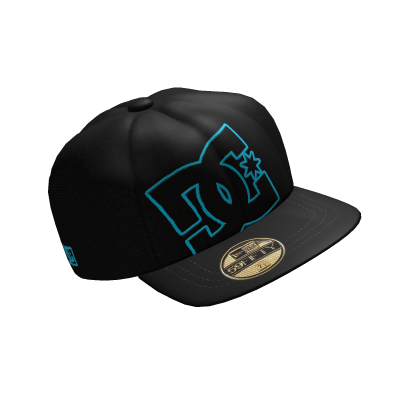 blue DC skater 2000s hat Roblox item