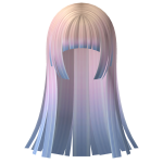 Long Kawaii Cotton Candy Idol Hair