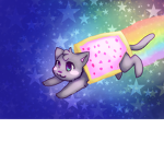 Kawaii Nyan cat group