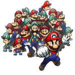The Mario And Luigi Partners in Time Group!