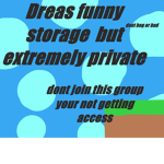 Drea's REALLY Private Storage Group.