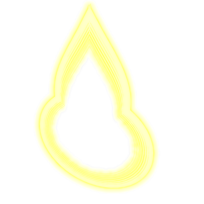 Glowing Divine Flame Halo 
