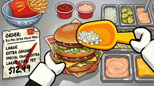 Sell BURGERS to BRAINROTS Tycoon