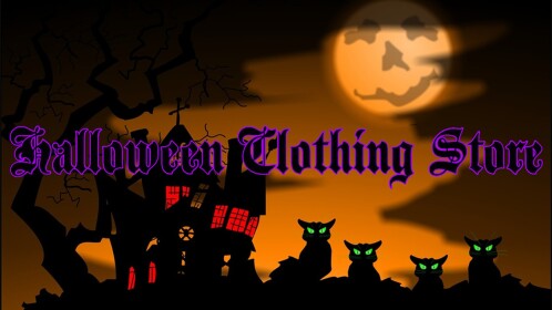 Halloween🎃🦇👻Clothing Store  