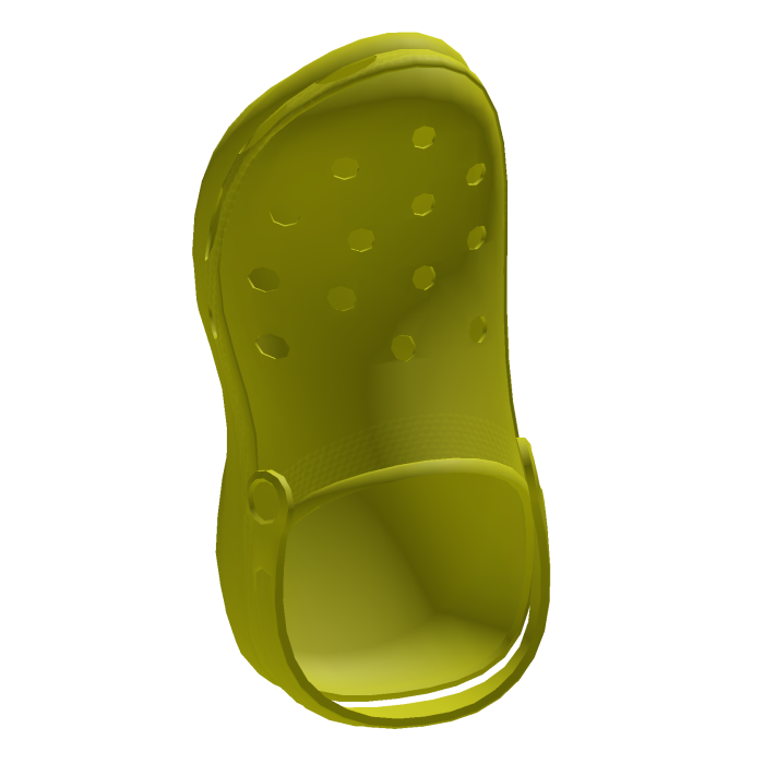 Croc On Your Head - Yellow