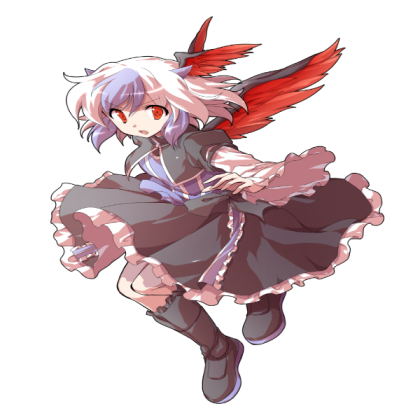 Crested Ibis but in manga of funny bullet hell Roblox decal
