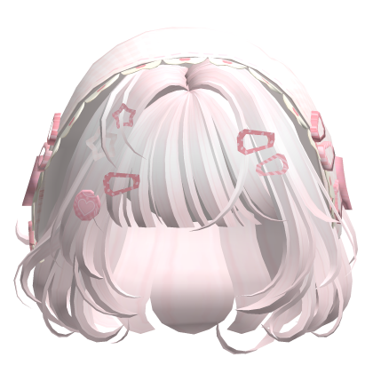 Pink Mori Kei Igari Bob w/ Pink Bonnet