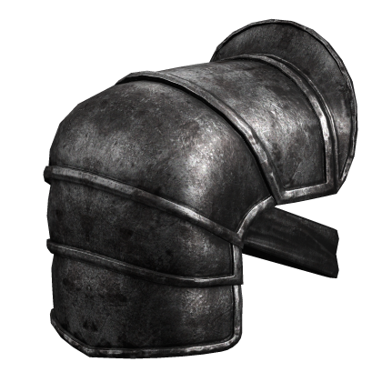 Dirty Medieval Knight Pauldron - Right Roblox item