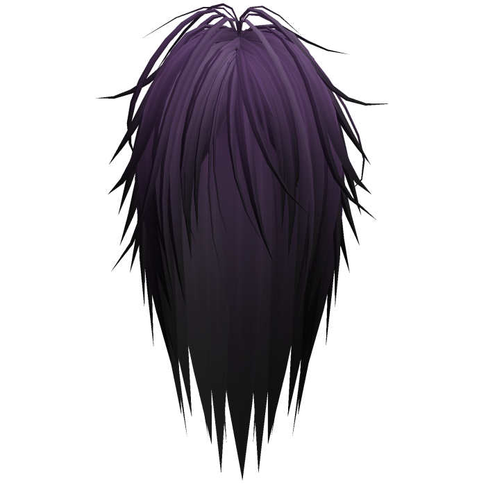 Long Vkei Moe Messy Hair (Purple)