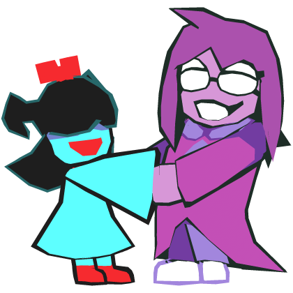 Aqua Seth Shoulder Pal - DELTARUNE