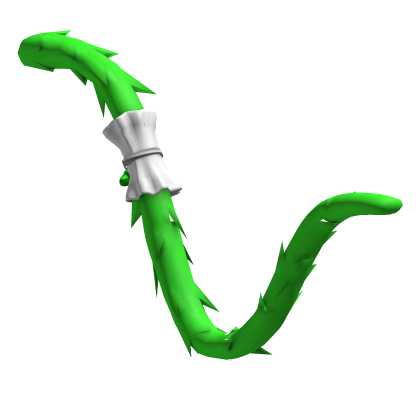 green tail with heart Roblox item