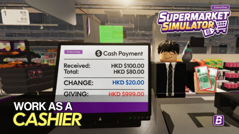 🛒 HK & Asia Supermarket Simulator | BloxNShop screenshot 3