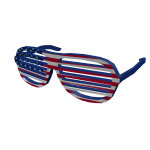 Patriotic Shutter Shades
